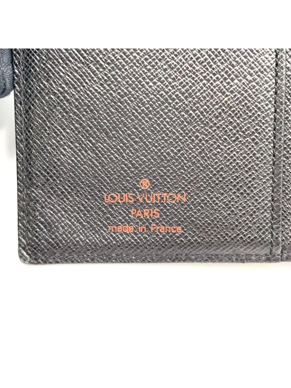 Louis Vuitton Epi Agenda PM Leather Black Notebook Cover